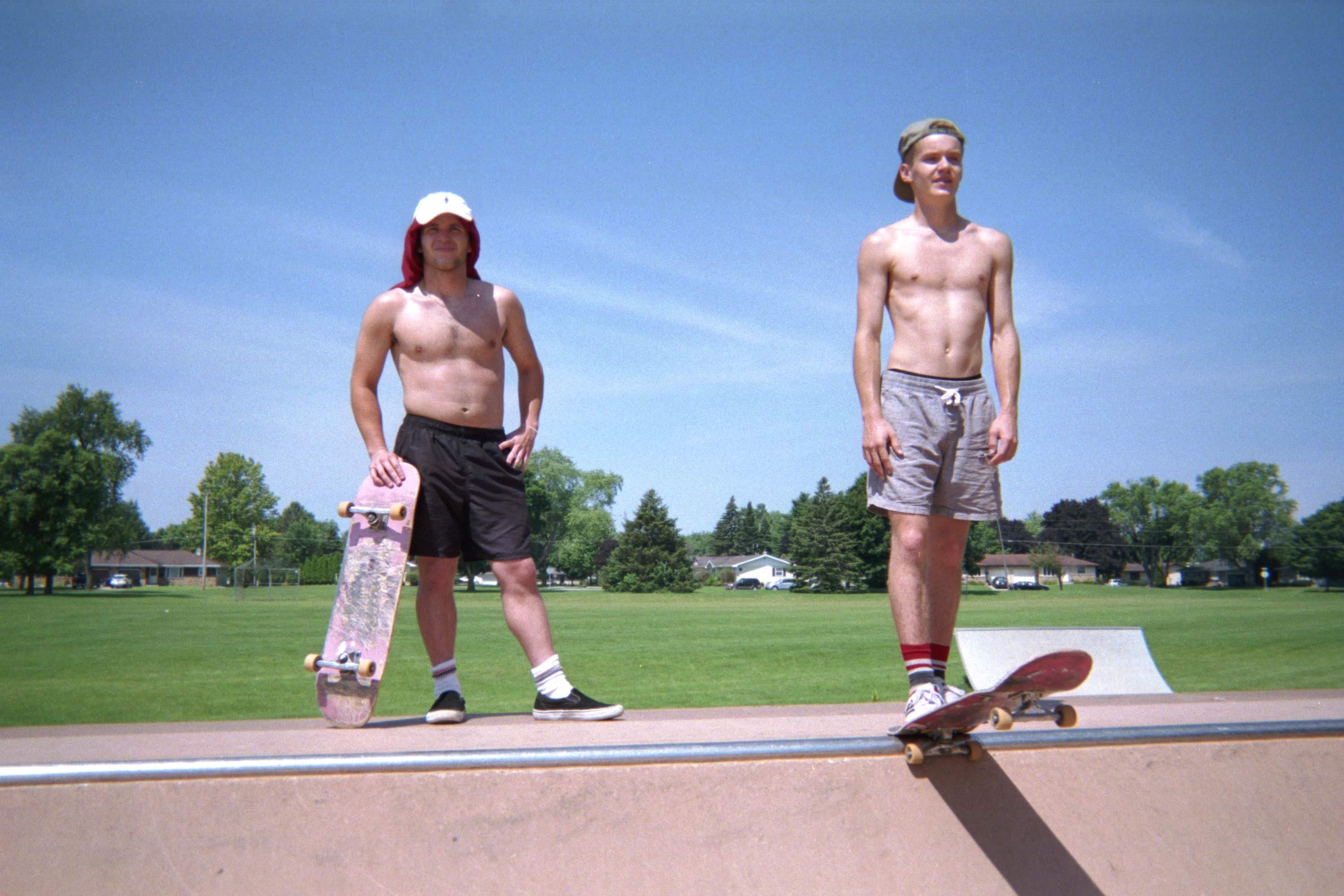 Jonathan & Rex - Bond Park Skatepark in Janesville, WI, Summer 2019.
