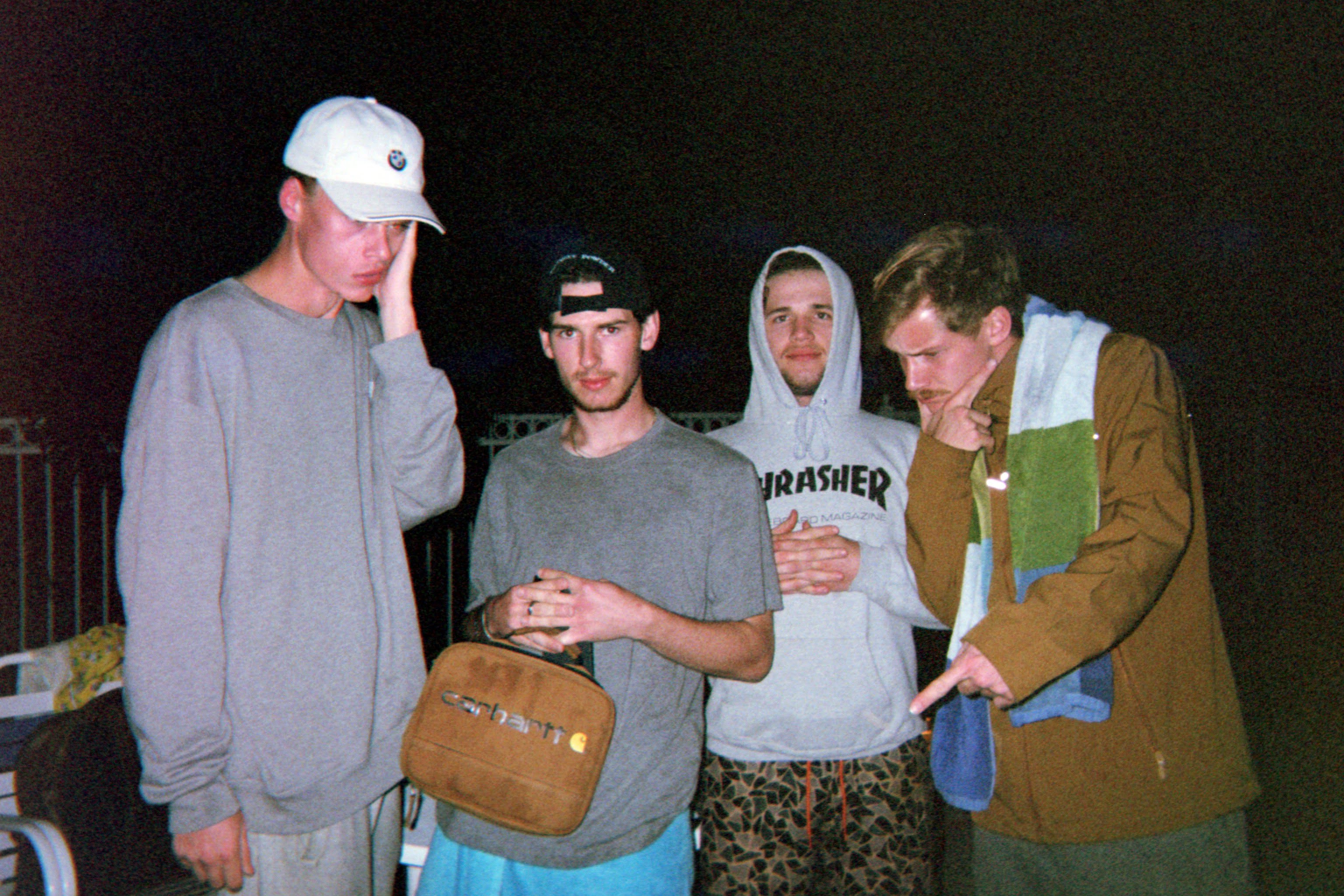 (L to R) Thomas, Josh, Jonathan, & Rex - New Year's Eve in Marco Island, FL, 2020.