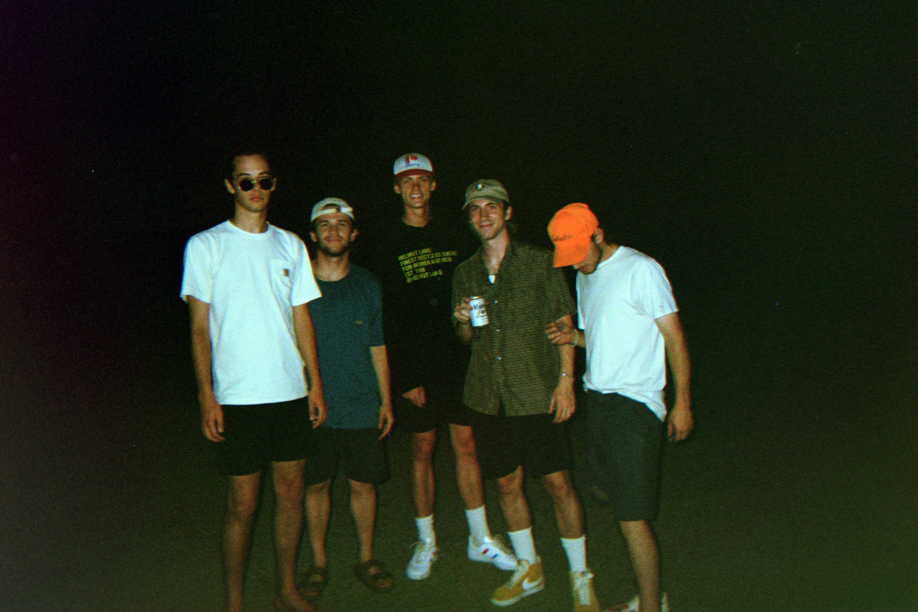 (L to R) Neil, Jonathan, Thomas, Ethan, & Josh - Josh's 22nd birthday at his house, Summer 2021.